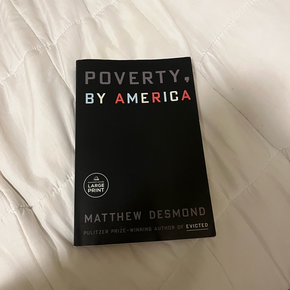 Poverty by America book by Matthew Desmond